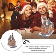 thumbnail image 5 of Christmas Luminous House - Resin Christmas Snow Village Scene Led Decorations, 5 of 5