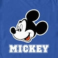 thumbnail image 2 of Men's Mickey & Friends Sporty Side Profile Graphic Tee Royal Blue 2X Large, 2 of 4