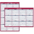 thumbnail image 1 of At A Glance AAGPM21228 Double Sided Paper Wall Calendar - White, 1 of 3