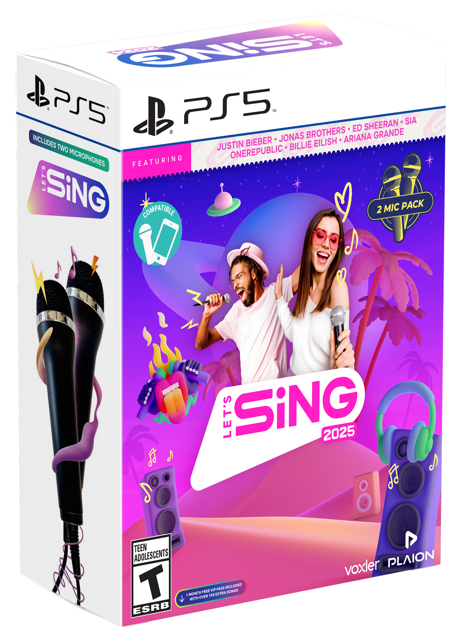 Let's Sing 2025 (2-mic bundle), Xbox Series X - Walmart.com