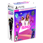 Lets Sing 2025 + 2 Microphones Bundle (PlayStation 5)