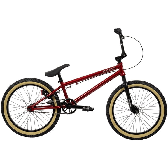 Huffy 20” Enigma BMX Freestyle Bike, Kids/Teens, Candy Apple Red, Unisex