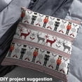 thumbnail image 2 of Castle Fairy Animal Deer Fabric by the Yard 3 Yards for Teens,Christmas Nutcracker Sewing Fabric,Winter Snowflake Fabric for Sewing,Lightweight Room Decor, 2 of 6