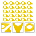 thumbnail image 1 of 19mm Yellow Wheel Nut Indicators Truck Safety 25 Pack Loose Wheel Nut Indicator, 1 of 11