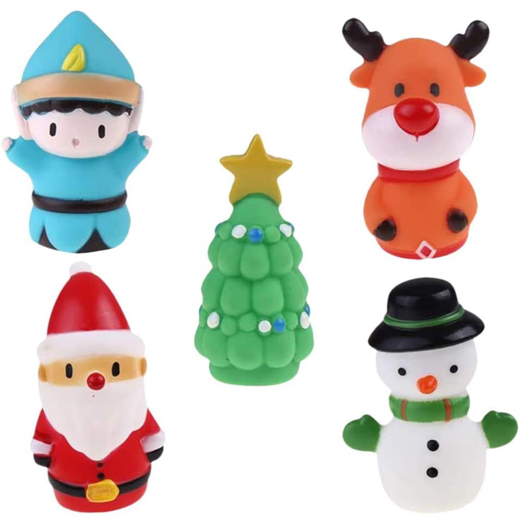 Naler Lot De 24 Pendentifs De Noël, Père Noël, élan, Bonhomme De Neige En Resine Decoration De Noel Loisirs Creatifs