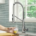 thumbnail image 2 of KRAUS Bolden 2-in-1 Commercial Style Pull Down Single Handle Water Filter Kitchen Faucet for Reverse Osmosis or Water Filtration System in Chrome, 2 of 8