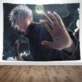 thumbnail image 1 of Tapiz para colgar en la pared Jujutsus Kaisens Gojos Satorus Anime, 1 of 1