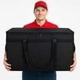 thumbnail image 5 of Insulated Food Delivery Bag, XXXL Pizza Cooler Bags, Rideshare Delivery Bag, Thermal Cold/Hot Styrofoam Carrier for Catering/Shopping/Travel/Car, Warmer/Frozen, 5 of 7