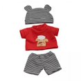 thumbnail image 1 of 4x Encantadores Disfraces de a , Pijamas , Camisón para Recién Nacidas de 30cm/11,8 Pulgadas, Ropa Informal, 1 of 8