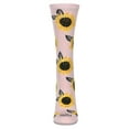 thumbnail image 5 of MeMoi Majestic Sunflower Bamboo Blend Crew Socks - Mens - Male, 5 of 5