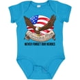 thumbnail image 3 of Inktastic Memorial Day- Never Forget Our Heroes- Bald Eagle Boys or Girls Baby Bodysuit, 3 of 5