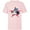 Soft Pink, variant on Disney Minnie Mouse Red White and Blue Retro Americana - Short Sleeve T-Shirt for Kids - Customized-White