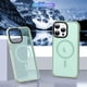 thumbnail image 4 of Funda TEKKU Matte Style para iPhone 15 PRO Trans Verde compatible con MagSafe, 4 of 8