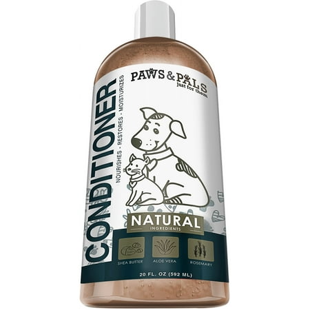 UPC: 0840345113696 | Paws & Pals Dog Conditioner Natural Pet Bath Moisturizer (20 oz)
