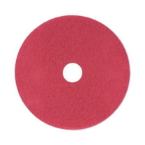 Boardwalk BWK4021RED 21 in. Diameter Buffing Floor Pads - Red (5/Carton)