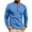 Light Blue, variant on Men's Henley Shirts Polo Shirts Golf Shirt Casual Solid Color Long Sleeve Tops with Pocket