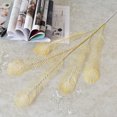 thumbnail image 3 of Coofit 2PCS Artificial Flower Lifelike Peacock Tail Fake Plant Fake Flower for Wedding, 3 of 6