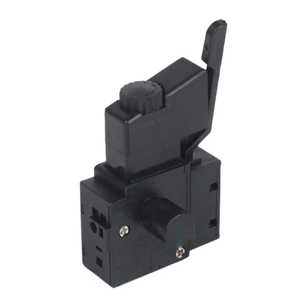 Interruptor de gatillo para taladro eléctrico, martillo ajustable, taladro manual inalámbrico 2.9x1.2x7.4cm
