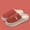 Watermelon Red, variant on Women Cozy Plush Faux Fur Lined Anti-Slip PVC Sole Classic Comfy Vintage Slip-on Clog Corduroy House Warm Slippers for Indoor Home Bedroom Use