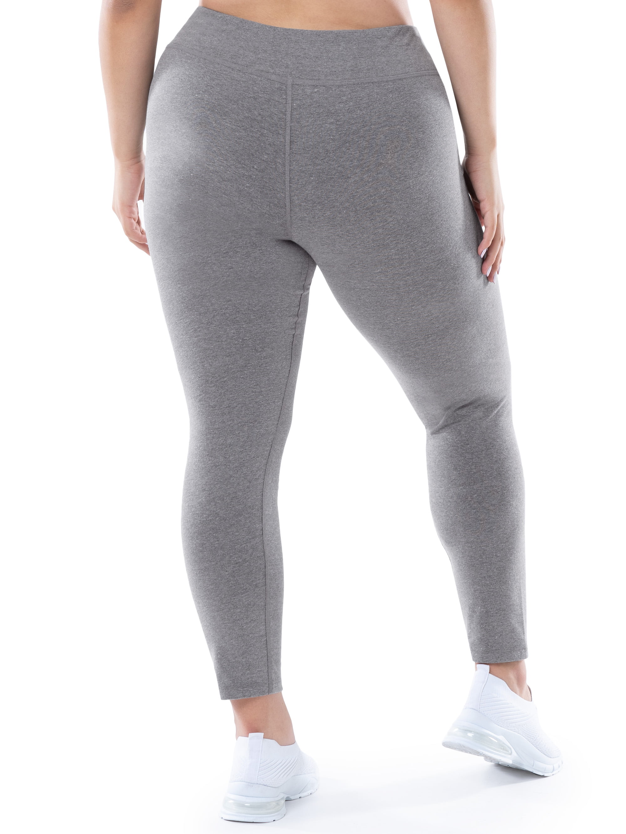 ECHT womens fitness leggings size 2XL grey stretch skinny 065452