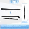 thumbnail image 6 of Unique Bargains Rear Windshield Wiper Blade Arm Set Back Wiper Assembly Replacement for Audi Q7 2007-2015, 6 of 6