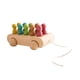 thumbnail image 3 of Vehículos de juguete de madera con muñecos de clavija de arco iris Creatividad Juego de rompecabezas de madera para bebés Coche de tracción para bebés Baoblaze empujar juguetes, 3 of 8