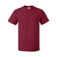thumbnail image 2 of COUVER Durable High Density Cotton Heavyweight T Shirt Cardinal Medium (Mens), 2 of 5