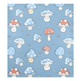 thumbnail image 2 of Dishwasher Magnet Cover Magnetic Fridge Door Cover Home Kitchen Decor Cartoon Red Blue Mushrooms 23"x 26", 2 of 6
