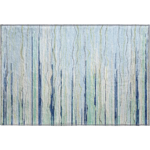Dalyn Rugs Premium Machine Washable Mayfield AMF996 Sky 1'8" x 2'6" Rug