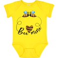 thumbnail image 3 of Inktastic Valentine’s Day Bee Mine Cute Bees and Heart Boys or Girls Baby Bodysuit, 3 of 5