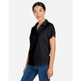 thumbnail image 2 of CORE365 CE104W Women's Market Snag Protect Mesh Polo-Black-S, 2 of 6