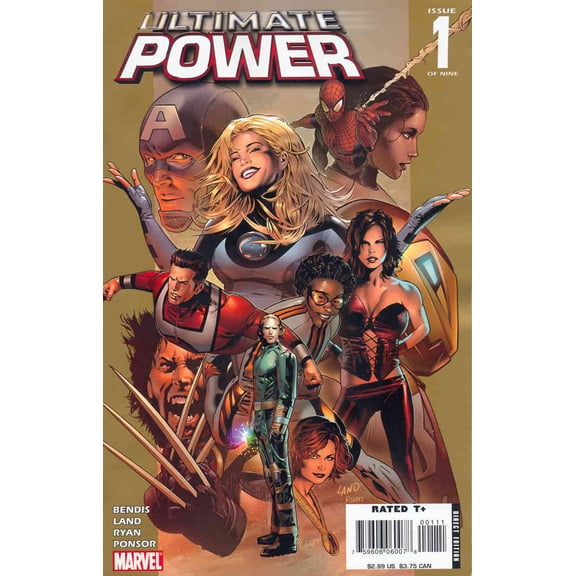 Ultimate Power #1 VF ; Marvel Comic Book