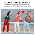 thumbnail image 3 of IFANLANDOR 2pcs Handkerchief Red Synthetic Material for Professional Stage Performances, 3 of 8