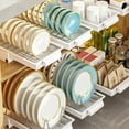 thumbnail image 4 of Slide Out Shelves,Pull Out Cabinet Organizer Pull Out Tray Stainless Steel Slide Out Shelf Crafted with Care, 4 of 8