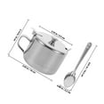 thumbnail image 2 of unbranded 1 De Frascos Para Condimentos De Acero Inoxidable Con Y Para Especias Y Sal En Cocina, 2 of 8