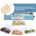 thumbnail image 2 of OULII 10Pcs Heat Seal Closer Strips Khaki Steel and Cloth Heating Seal Wire for Sealing Machine, 2 of 7