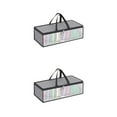 thumbnail image 3 of Wweixi Sheet Storage Organizer For Easy Access And Organization Large Canvas Carry All Bags And Folds Gray 51*20*21cm 2Set, 3 of 6