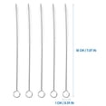thumbnail image 2 of HAMPPLIES 5Pcs Water Bottle Cleaner Brush White Multi Function Tube Cleaning Tool, 2 of 8