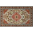 thumbnail image 1 of Ahgly Company Machine Washable Indoor Rectangle Traditional Light French Beige Brown Area Rugs, 2' x 4', 1 of 7