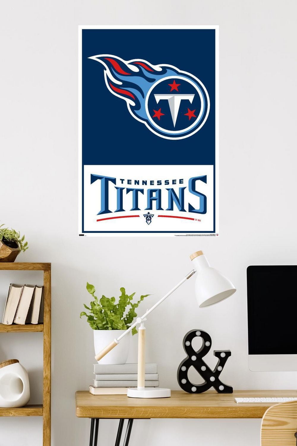 NFL Tennessee Titans - Logo 21 Wall Poster, 22.375" x 34"