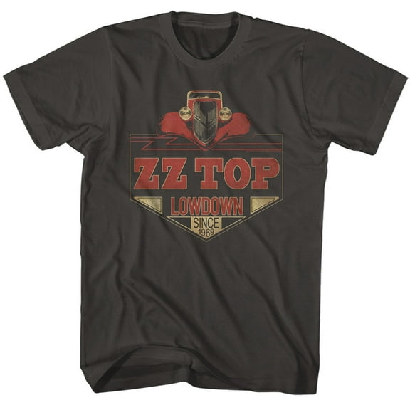 ZZ Top Lowdown Smoke Adult T-Shirt