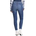 thumbnail image 1 of Free People Women's Riley Seamed Skinny Jeans in Daybreak (Blue) Size 26, 1 of 5