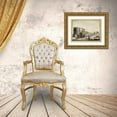 thumbnail image 3 of Unknown 14x12 Gold Ornate Wood Framed with Double Matting Museum Art Print Titled - Roman Antiquities II, 3 of 4