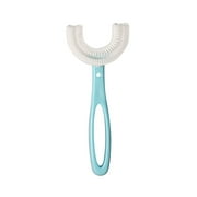 Medcursor Kids Toothbrush Children’s U-Shape Toothbrush For 360° Thorough Cleansing, Heart/Oval U Shape Toothbrush For Kids