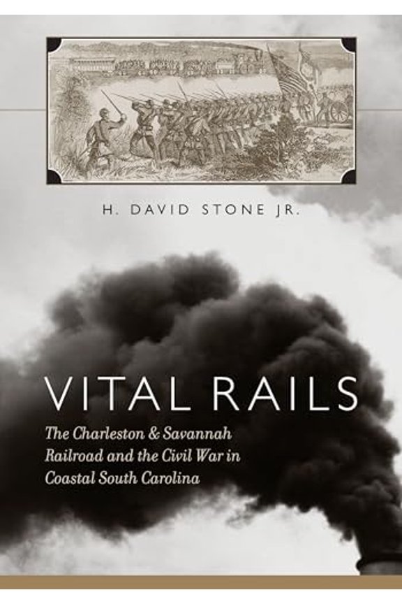 Pre-Owned Vital Rails: The Charleston & Savannah Railroad and the Civil War in Coastal South Carolina (Hardcover) 1570037167 9781570037160