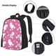 thumbnail image 3 of Balery Cute Poodle Dog Mochila Escolar 3 en 1 para Niños - Mochila Resistente con Lonchera Térmica y Estuche - Mochila Escolar para Niños y Niñas, 3 of 7
