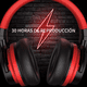 thumbnail image 2 of Audífonos BluetoothCon Cancelación De Ruido Rojo/Negro, 2 of 5