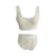 thumbnail image 5 of Gibobby Lencería sexy para mujer Conjuntos de Lencería Sexy para Mujer Brasier de Encaje Flores Sujetador Abierto Tanga G-String Thong Ropa Interior Pijama(Blanco, CH), 5 of 5