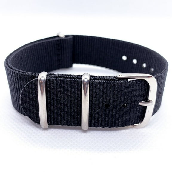 Watch Strap Nylon One Piece Band Military Army Diver 18mm 20mm 22mm MOD