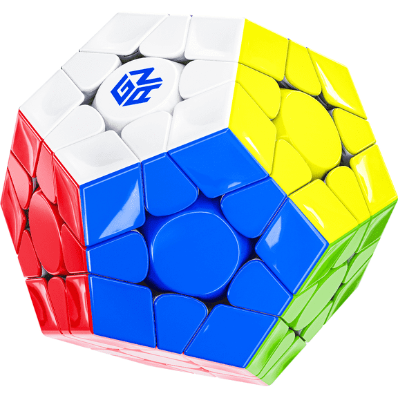 Zcube GAN Megaminx V2 Maglev UV Coated Grey Magic Cube Puzzle Adults Gift